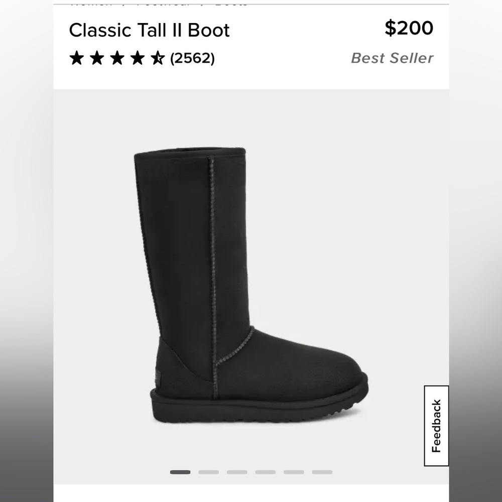 Black Classic Tall UGG Boots